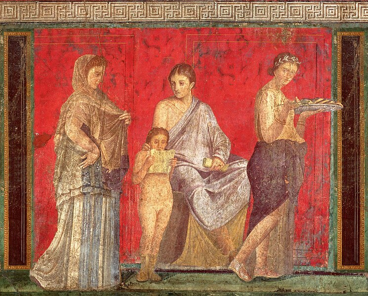 Pompeii-Frescoes